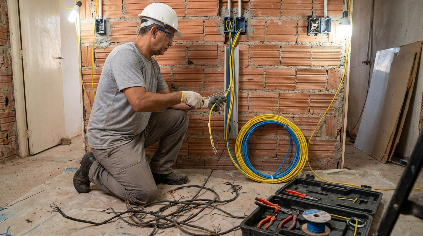 Adequação de Fiação em Belém‑PA