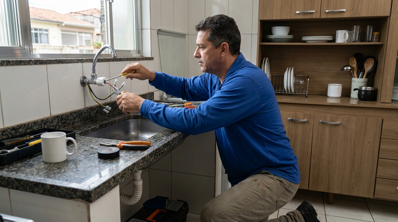 Reparo em Torneira Elétrica em Belém‑PA