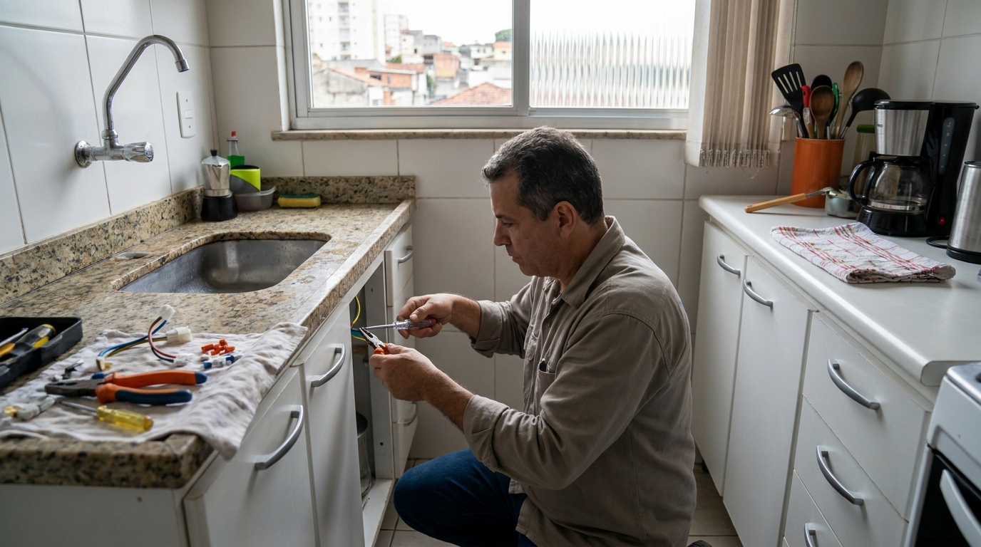 Troca de Torneira Elétrica em Belém‑PA
